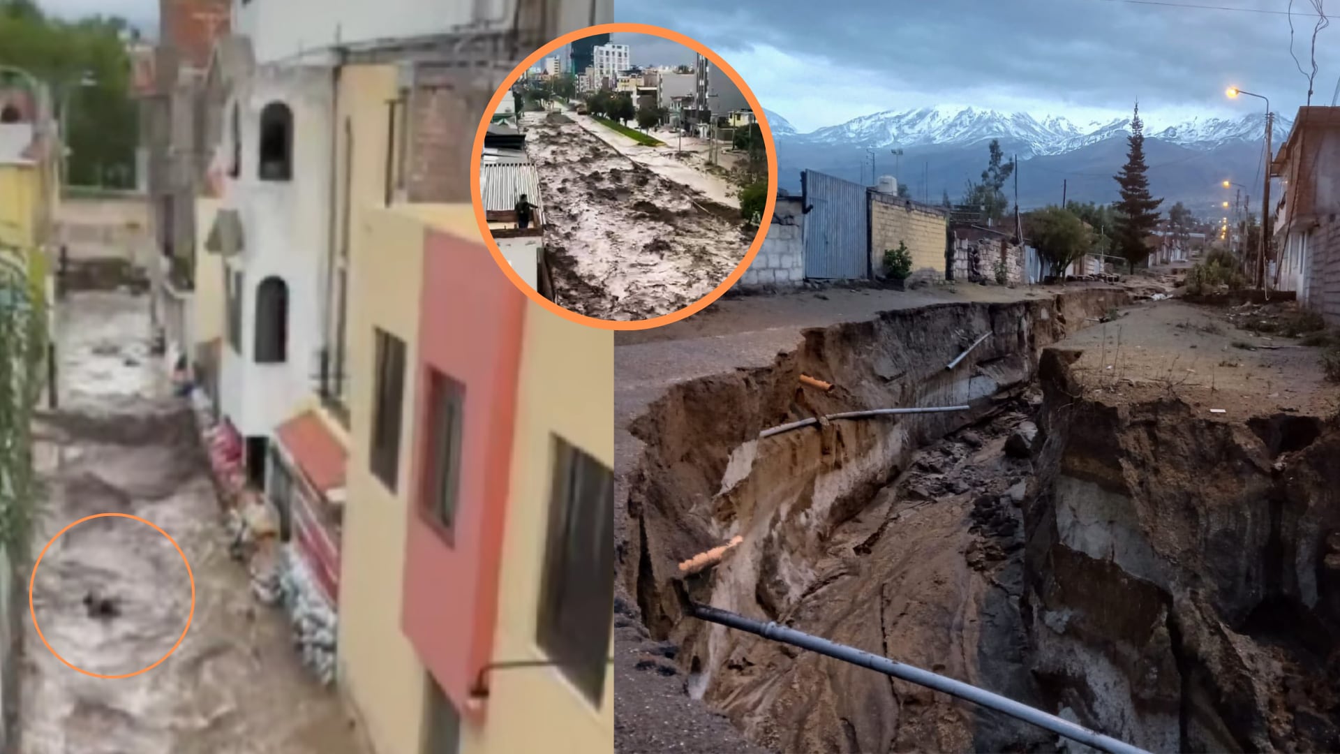 Cerro Colorado, Yanahuara, Cayma, Sachaca y Alto Selva Alegre registraron inundaciones, colapso de vías y daños a viviendas.