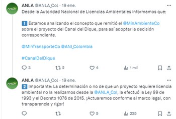Anla, institución encargada de otorgar