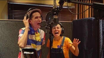 Andrea Echeverri y 123 Andrés