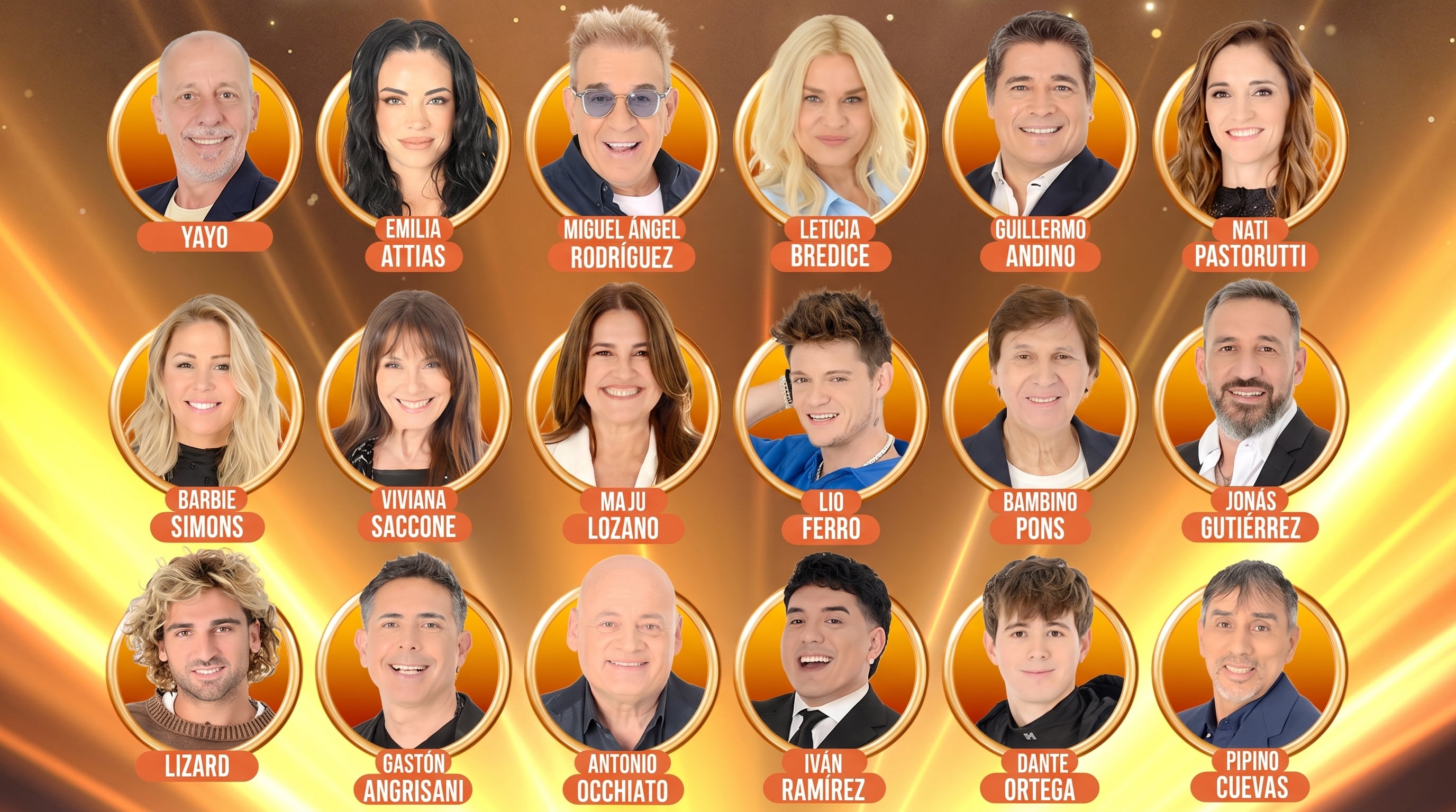 os 18 nuevos concursantes de Es mi sueño