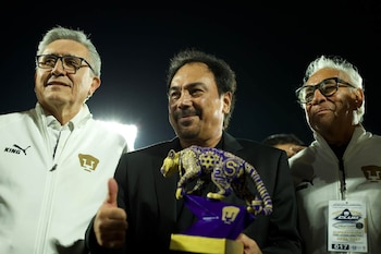 Pumas homenaje Hugo Sánchez Ciudad Universitaria UNAM