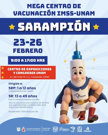 El Mega Centro de Vacunación