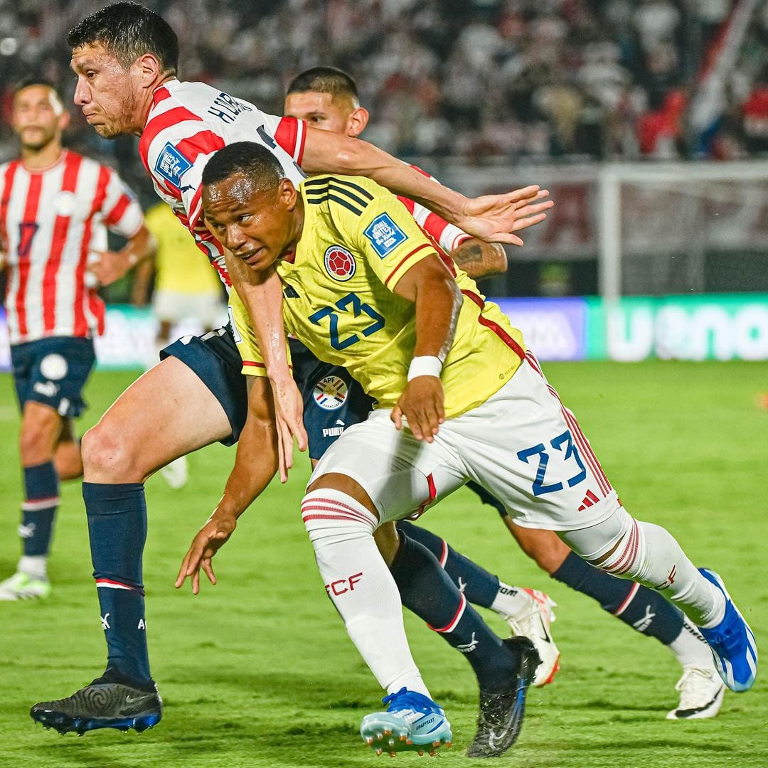 Jaminton Campaz fue convocado por primera vez en la Selección Colombia durante el proceso de Néstor Lorenzo en el año 2023 - crédito @bicho08_/Instagram