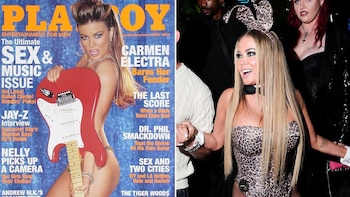 A sus 54 años, Carmen Electra revive su era Playboy con un sensual look de conejita