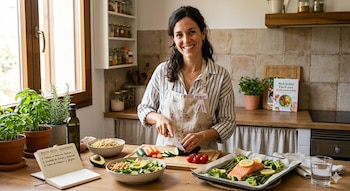 Aunque no existe una cura definitiva, diversos estudios coinciden en que una alimentación antiinflamatoria puede ayudar a reducir los síntomas. Imagen: IA