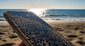 La arena también supone un