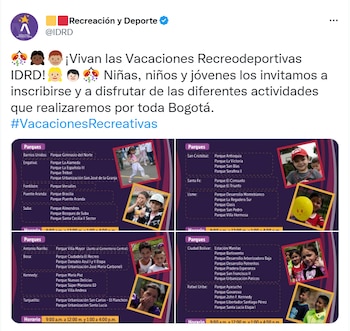 A través de su cuenta