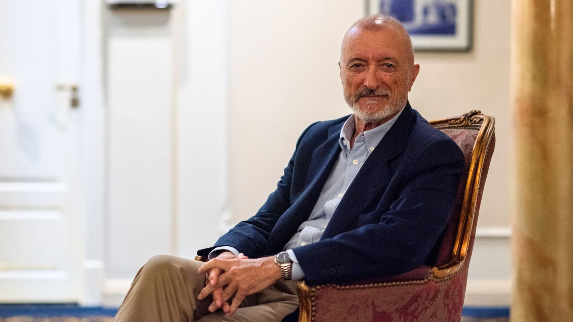 El novelista Arturo Pérez-Reverte. (Adrian Escandar)