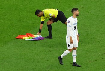 Fue el árbitro el encargado