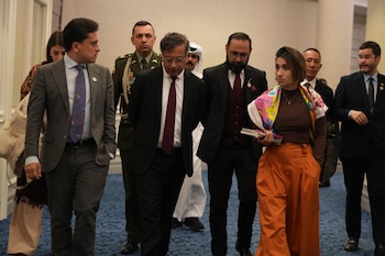 Las visitas oficiales realizadas por Gustavo Petro a Catar permitieron avanzar en acuerdos relacionados con la apertura de la ruta aérea Bogotá–Doha, proyectos de acceso al agua potable, infraestructura educativa, energías limpias, turismo, comercio y tecnología - crédito Cancillería de Colombia