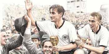 Alemania Occidental remontó ante Hungría y ganó 3-2 la final del Mundial 1954 en el ‘Milagro de Berna’ (Imagen Ilustrativa Infobae)