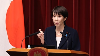 La primera ministra de Japón