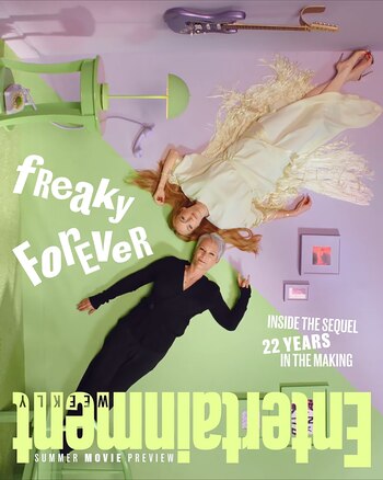 Jamie Lee Curtis y Lindsay Lohan Entertainment Weekly