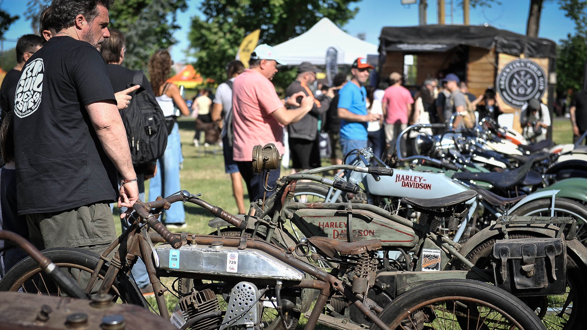 La muestra repetirá también una exposición de motos clásicas para los amantes de las dos ruedas (Gustavo Gavotti)