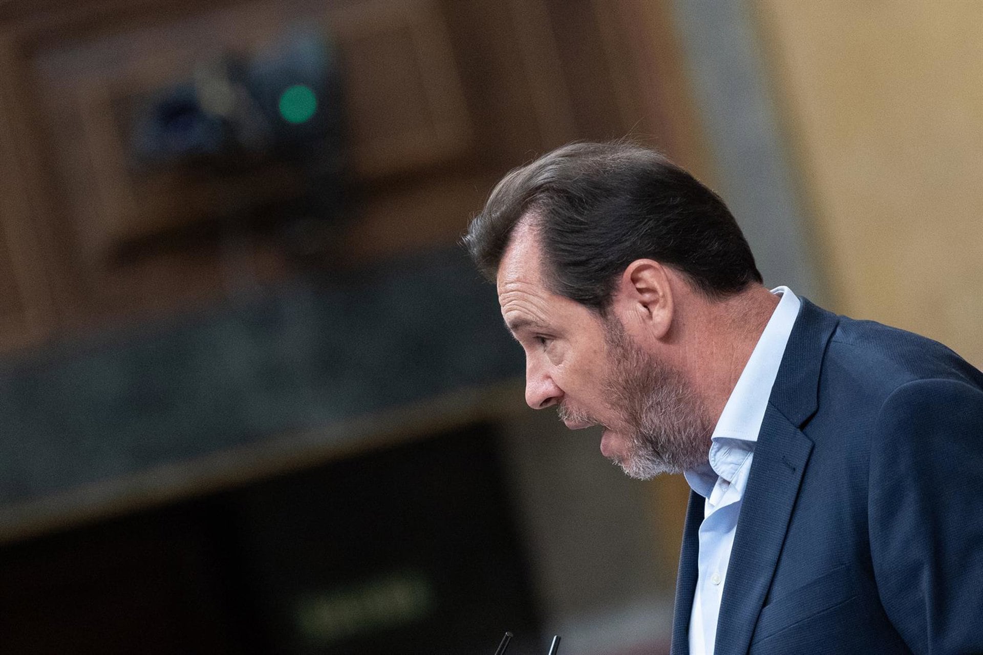 25/06/2026 El ministro de Transportes, Óscar Puente, durante una sesión plenaria en el Congreso de los Diputados, a 25 de junio de 2026, en Madrid (España). (Foto de archivo).
POLITICA
Jesús Hellín - Europa Press