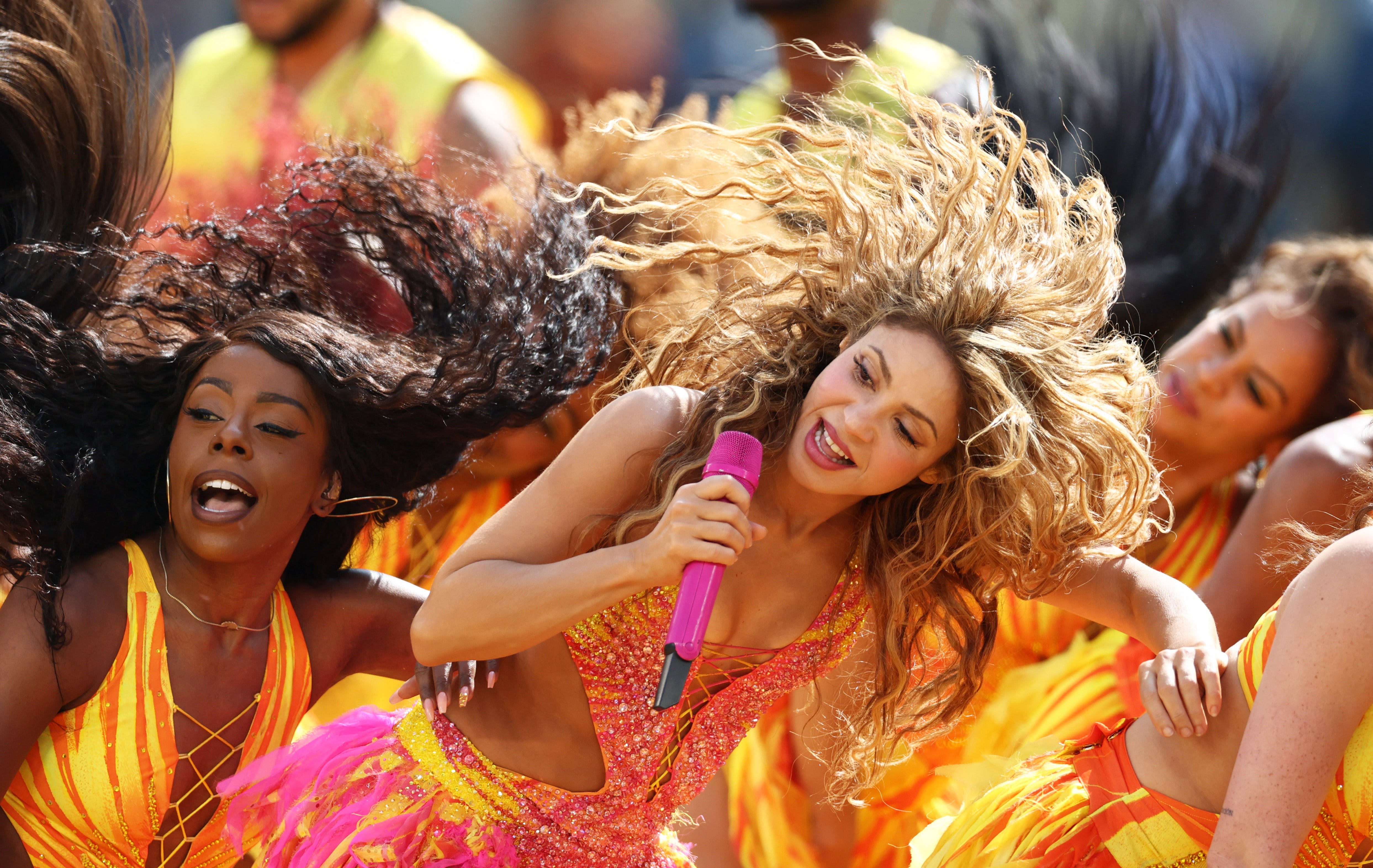 Entre junio y julio, Shakira ofreció conciertos en Estados Unidos y reforzó su alcance internacional con Dai Dai junto a Burna Boy - crédito Mark J Rebilas/IMAGN IMAGES via Reuters