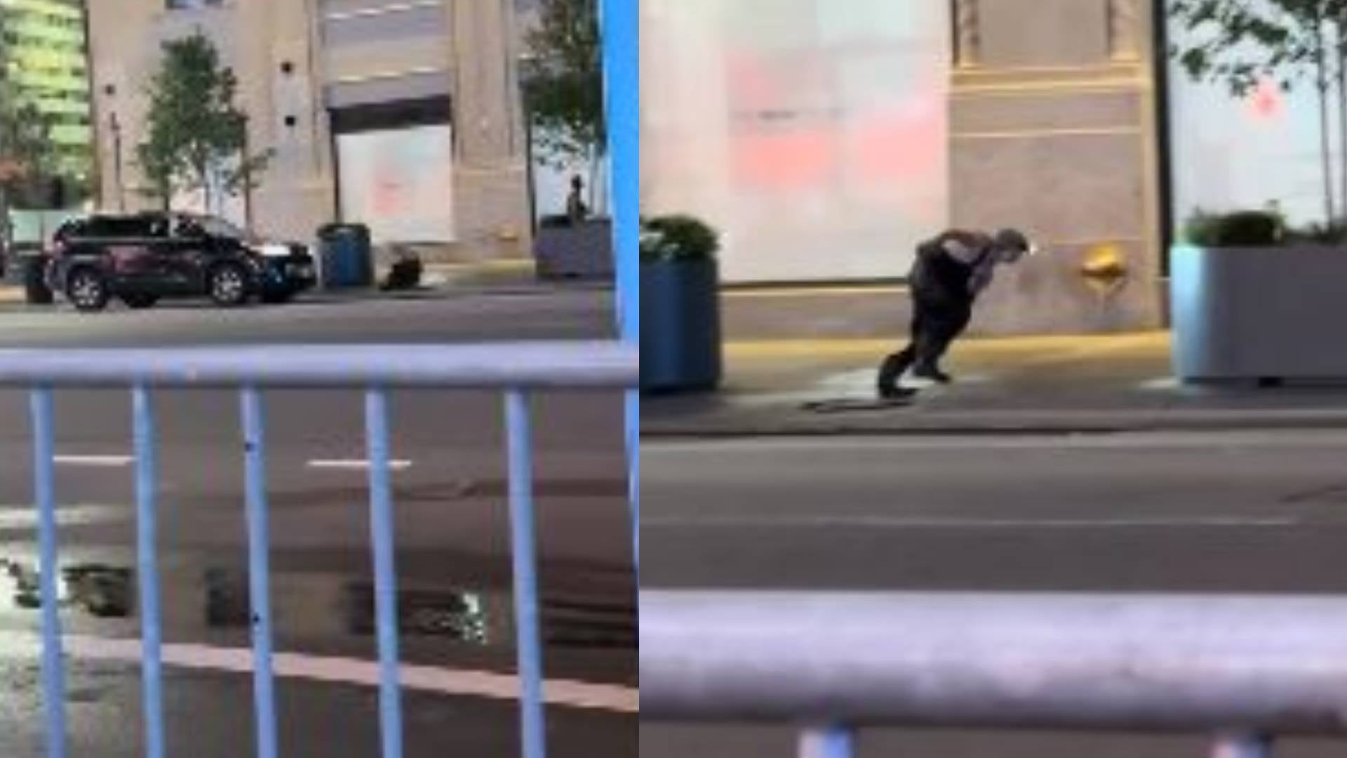 Los videos virales en TikTok y X muestran un patrón en Nueva York: personas con overoles, linternas frontales y, en algunos casos, palas dentro del alcantarillado (Instagram: @newyorkers)