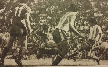 Tercer gol de Bochini