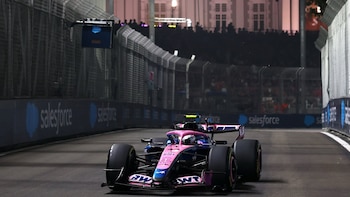 Franco Colapinto largará 11° la carrera Sprint del Gran Premio de Singapur de Fórmula 1: hora, TV y la grilla de largada