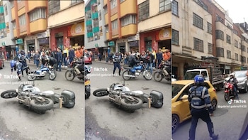 En video registraron la agresión