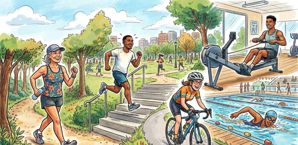 El ejercicio moderado y constante, como natación o caminatas, disminuye la rigidez y mejora la movilidad en personas con artritis y artrosis (Imagen Ilustrativa Infobae)