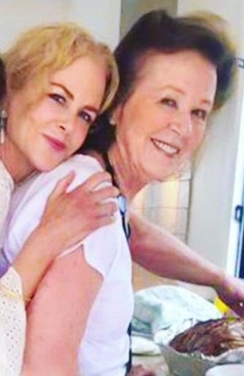 Nicole Kidman recordó cómo recibió la muerte de su madre Janelle Ann Kidman. (Instagram)