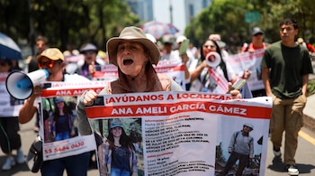 La búsqueda continúa: familiares de Ana Amelí convierten el dolor en memoria colectiva. REUTERS/Henry Romero