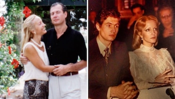 Carmen Lomana con su marido