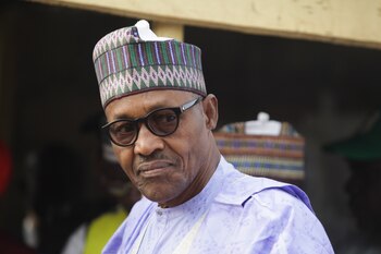 Muhammadu Buhari, presidente de Nigeria