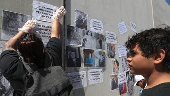 Familiares de las 386 víctimas