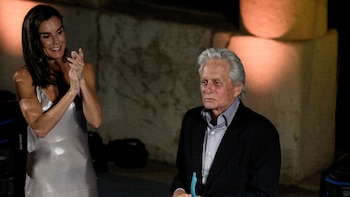 Michael Douglas recibe el Premio