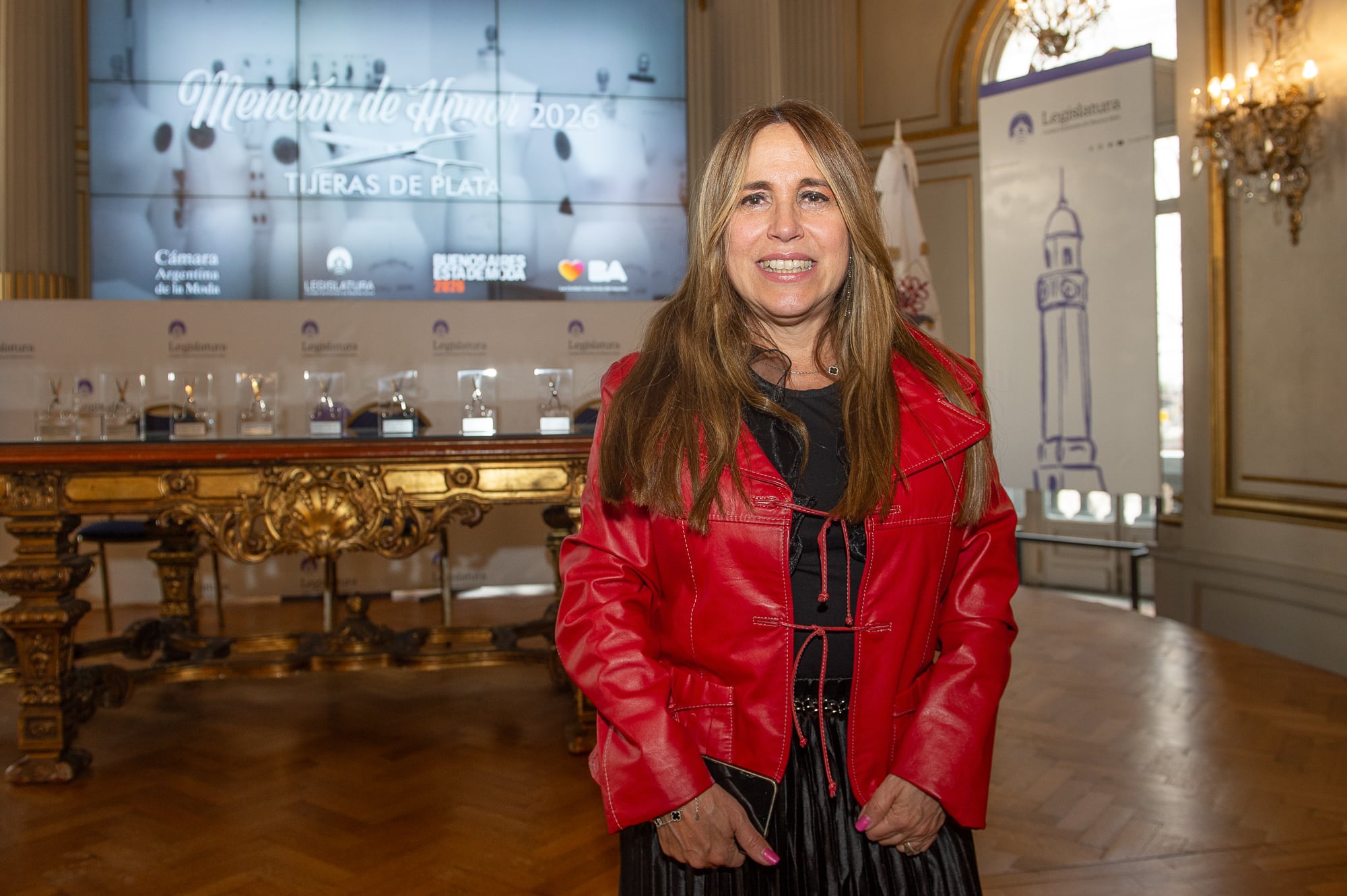 Durante su discurso, Daniela Blanco reivindicó a la moda como expresión cultural, registro social y fuente de trabajo para diseñadores, productores y artesanos
