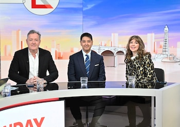 El presentador Piers Morgan, el