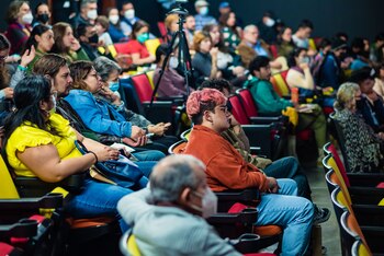 El público local colmó las