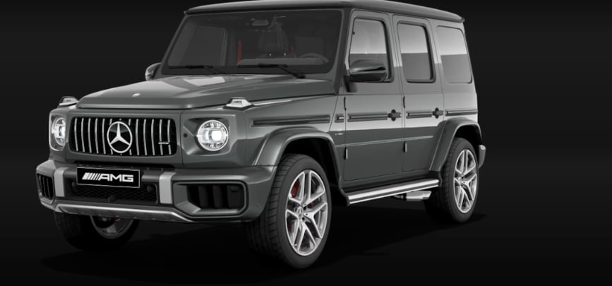 Las característica de la camioneta usada por Natanael Cano. (Mecedes Benz/Captura de pantalla)