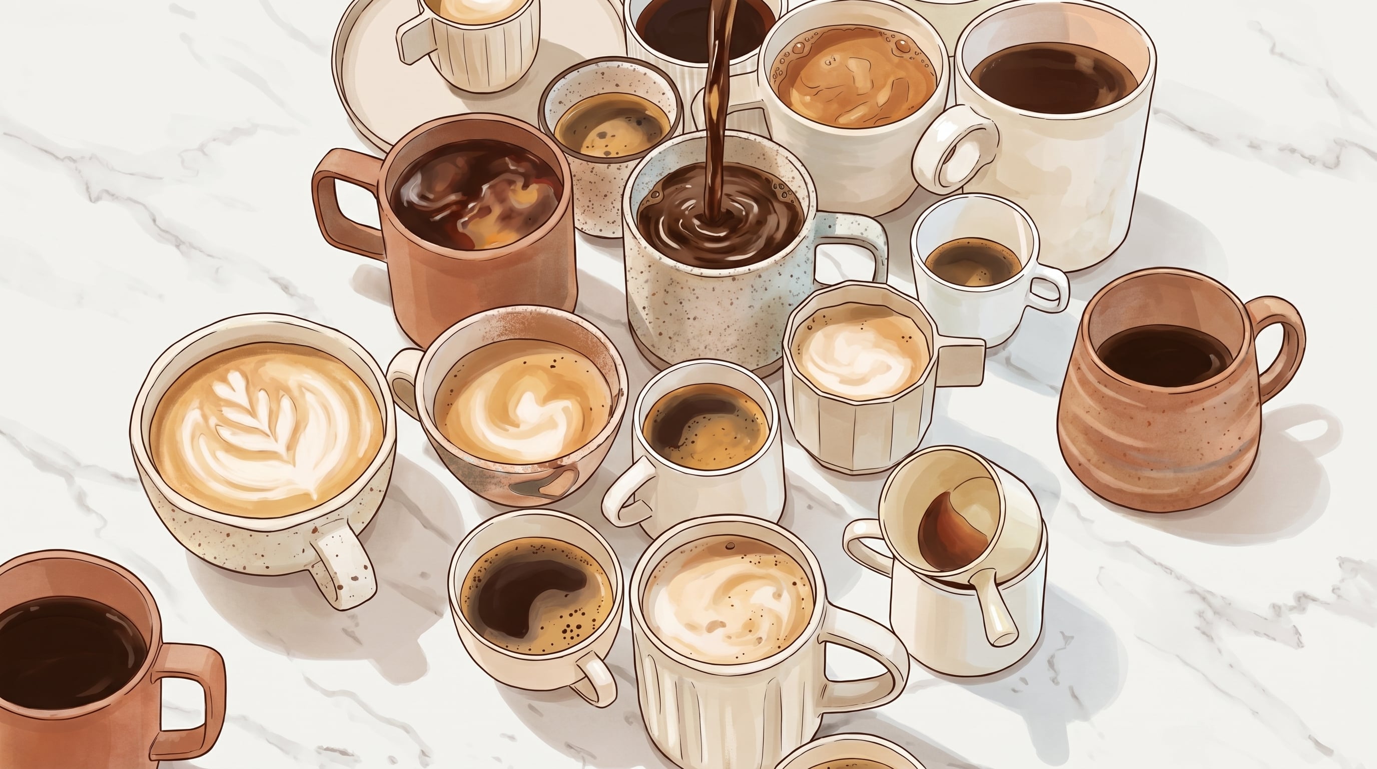 Las nuevas tendencias en café y coctelería están transformando los hábitos sociales y redefiniendo la forma de disfrutar esta bebida en todo el mundo. (Imagen Ilustrativa Infobae)