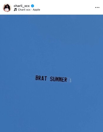 Una publicación de Charli XCX