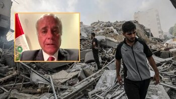 El embajador peruano en Israel informa sobre la situación los ciudadanos en este país a partir del conflicto con Hamas.