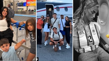 Con la camiseta puesta y jet privado: así llegaron las mujeres de la selección a Atlanta para alentar a Argentina