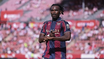 El delantero centroafricano Goduine Koyalipou