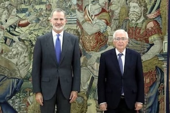 22/08/2026 Imbroda reclama que el Rey Felipe VI visite Ceuta y Melilla "sin más dilación".
El presidente de Melilla y del PP regional, Juan José Imbroda, ha reclamado este sábado que el Rey Felipe VI visite Ceuta y Melilla "sin más dilación", después de la crisis registrada en Ceuta y los episodios relacionados con la presión migratoria en las ciudades autónomas desde el 30 de julio de 2026.
POLITICA
GOBIERNO MELILLA