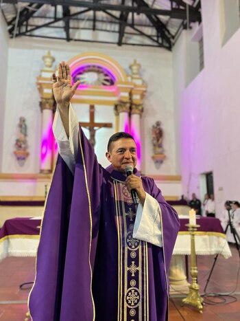 El sacerdote comentó en una