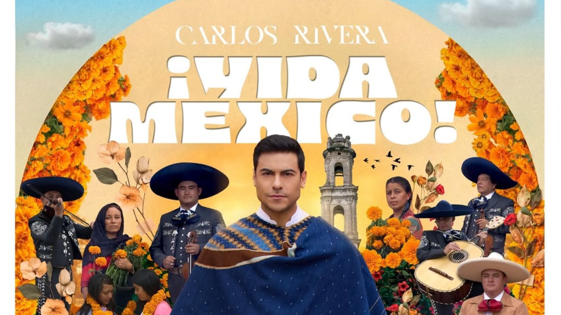 Carlos Rivera revela su nuevo álbum ¡Vida México! como homenaje a la cultura mexicana, disponible en plataformas digitales desde el 5 de marzo. - (Instagram/@carlosrivera)