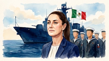Sheinbaum encabeza Día de la Marina en Michoacán y llama a defender la soberanía ante presiones externas