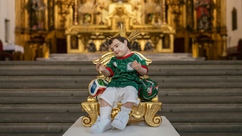El “12° jugador” de México en el Mundial 2026 es un Niño Dios vestido de tricolor