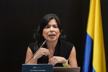 Lily Rueda, magistrada de la