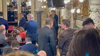 Eduardo Lule Menem y Santiago