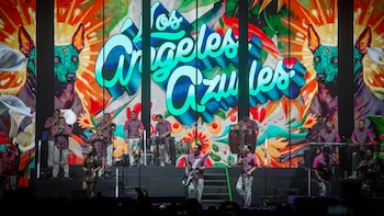 Más de 70 mil personas vibraron con Los Ángeles Azules en el cierre del Transitarte 2026 en Costa Rica