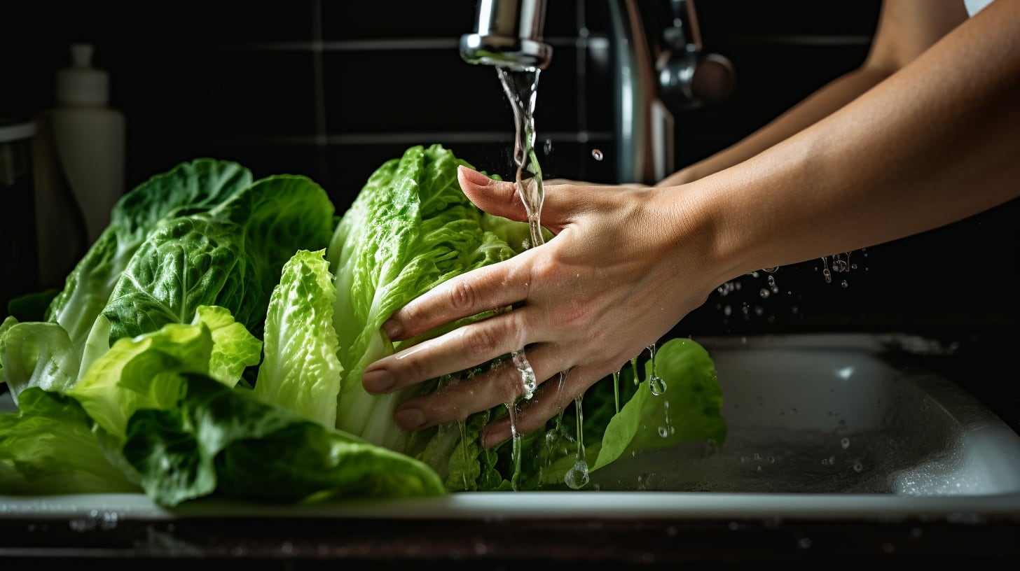 Los métodos caseros como agua, vinagre o bicarbonato solo retiran suciedad visible, sin garantizar una desinfección segura contra bacterias en ensaladas en bolsa (Imagen Ilustrativa Infobae)