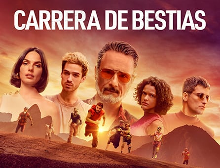 Carrera de bestias llegó a Prime Video con Anitta, Santoro y una Río distópica